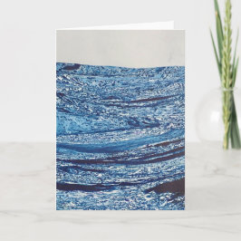 Uitgestrekte marmeren kunst uit de oceaan kaart