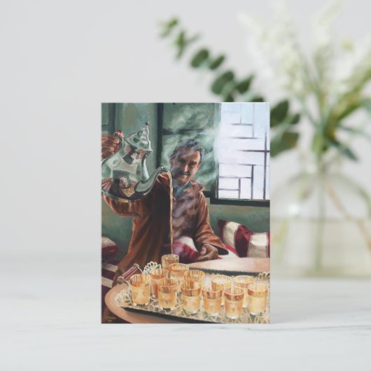 Uitgestroomd - briefkaart 2011 (Staand voorkant)