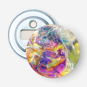 Uitgevallen Aura Kristal Button Flesopener