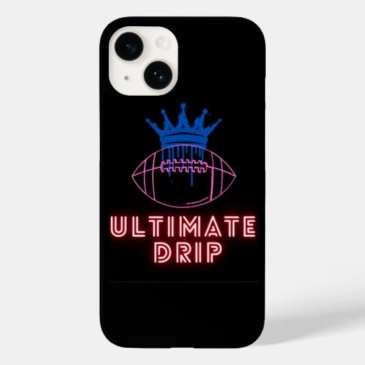 Uitgevallen telefoonhoesje football Case-Mate iPhone case (Achterkant)