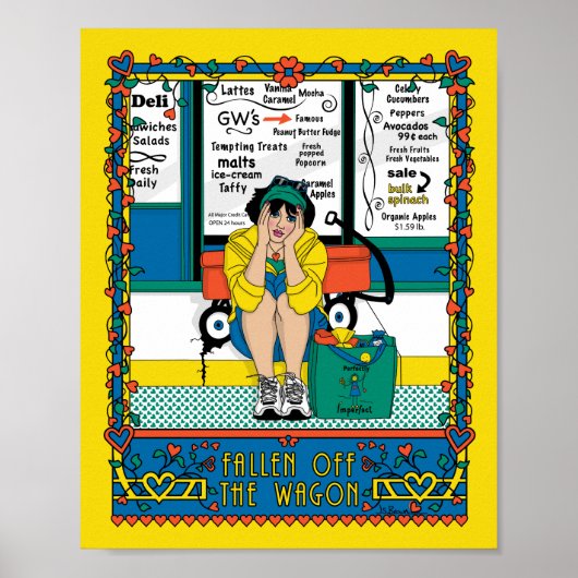 Uitgevallen van het Poster Wagon_B_8x10 (Voorkant)