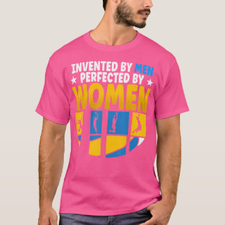 Uitgevonden door Mannen geperfectioneerd door voll T-shirt