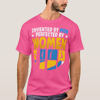 Uitgevonden door Mannen geperfectioneerd door voll T-shirt