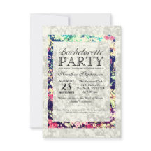 Uitgewassen & Meerkleurige Elegant Floral Collage