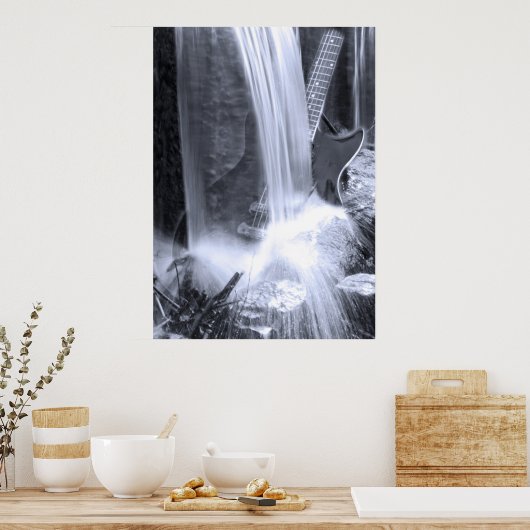 Uitgewassen Poster (Keuken)