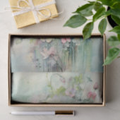 Uitgewassen Shabby Chic Mixed Media Tissuepapier (Geschenk)