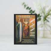 Uitgezet!! ~ Sensation of Sensations Briefkaart (Staand voorkant)