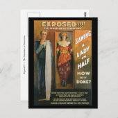 Uitgezet!! ~ Sensation of Sensations Briefkaart (Voorkant / Achterkant)