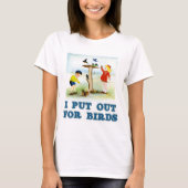 Uitgezet voor vogels (kinderen) t-shirt (Voorkant)