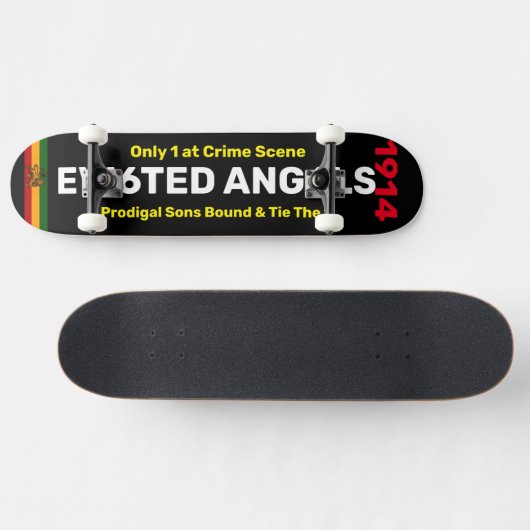 UITGEZETTE ENGELEN Skateboard (Horizontaal)