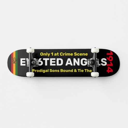 UITGEZETTE ENGELEN Skateboard (Horizontaal)