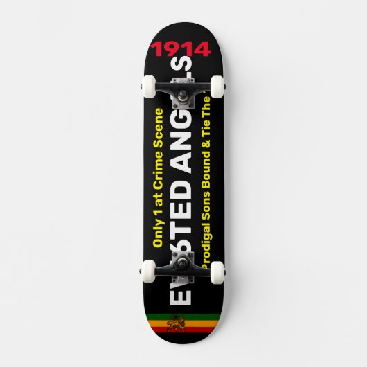 UITGEZETTE ENGELEN Skateboard (Voorkant)