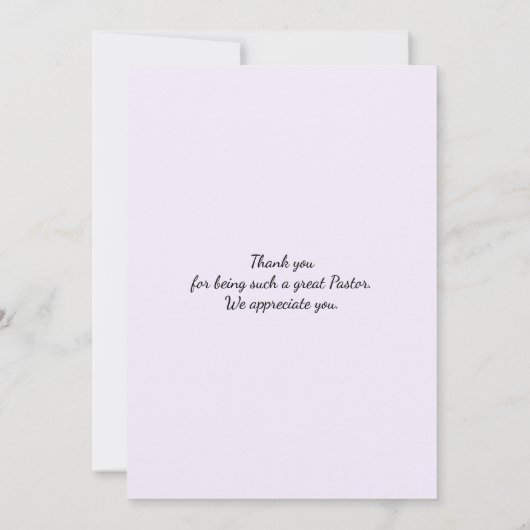 UITGEZONDERD PASTOR | DIENAARSHART Modern | DANK J (Achterkant)