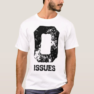 Uitgifteverklaring op nul t-shirt