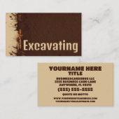 uitgraven visitekaartje (Voorkant / Achterkant)