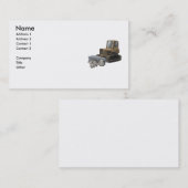 uitgravend visitekaartje (Voorkant / Achterkant)