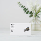 uitgravend visitekaartje (Staand voorkant)