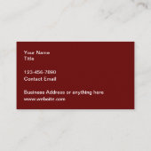 Uitgraving en winning van kolen in de bouw visitekaartje (Achterkant)