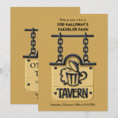 Uithangbord van de Herberg Uitnodiging (Voorkant / Achterkant)