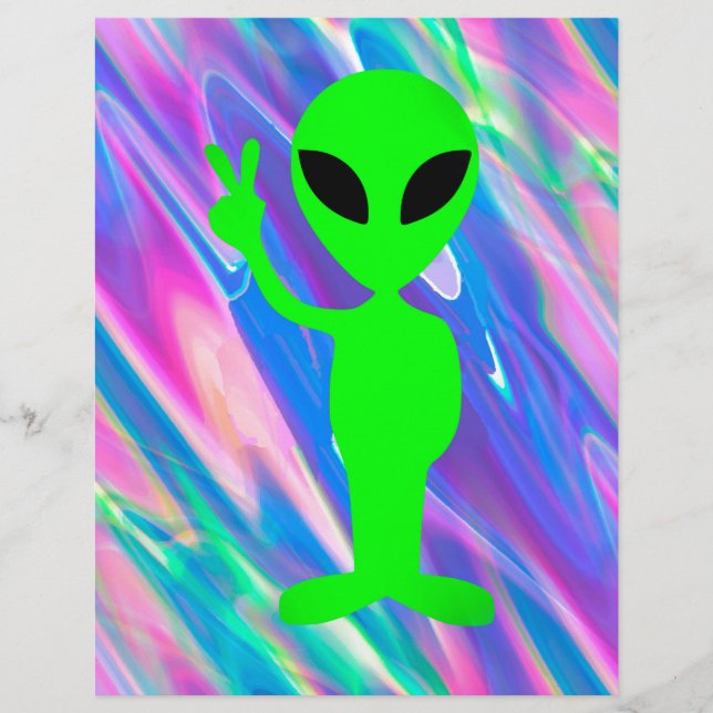 uitheemse hologram (Voorkant)