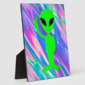 uitheemse hologram fotoplaat (Zijkant)