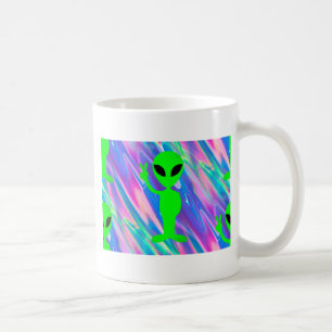 uitheemse hologram koffiemok