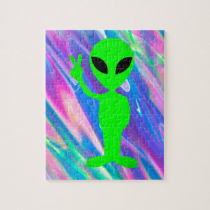 uitheemse hologram legpuzzel