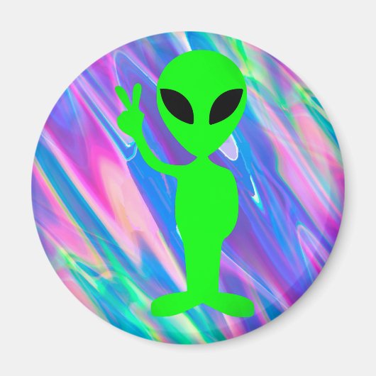 uitheemse hologram magneet (Voorkant)