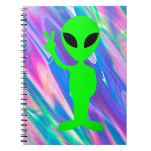uitheemse hologram notitieboek