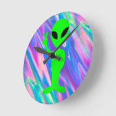 uitheemse hologram ronde klok (Hoek)