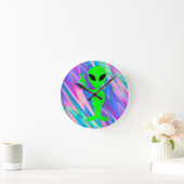 uitheemse hologram ronde klok (Huis)