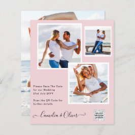 UITKERING Foto Huwelijksuitnodiging Bewaar Datum Q