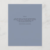 UITKERING Foto Huwelijksuitnodiging Bewaar Datum Q Flyer (Achterkant)