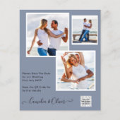 UITKERING Foto Huwelijksuitnodiging Bewaar Datum Q Flyer (Voorkant)