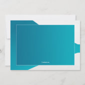 Uitkering van de uitnodiging tot Kantoor (Achterkant)