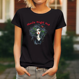 Uitkijkavond van de weerwolf t-shirt