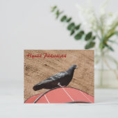 Uitkijkduif Happy Easter briefkaart (Staand voorkant)