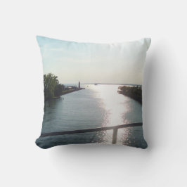 Uitkijken op Lake Erie Kussen