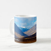 Uitkijkend naar Glen Etive, Schotland Mok (Voorkant links)