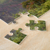 Uitkijkend over de Canyon gemaakt op een  Legpuzzel (Zijkant)