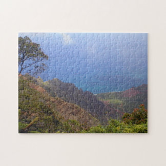 Uitkijkend over de Canyon gemaakt op een Legpuzzel