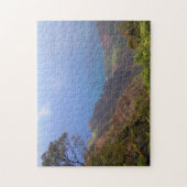 Uitkijkend over de Canyon gemaakt op een  Legpuzzel (Verticaal)