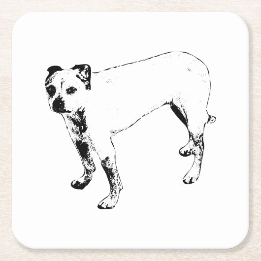 uitkijkpost met lantaarnverlichting kartonnen onderzetters (Voorkant)