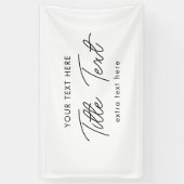 Uitklapbare winkel hangende banner bord moderne sc (Verticaal)