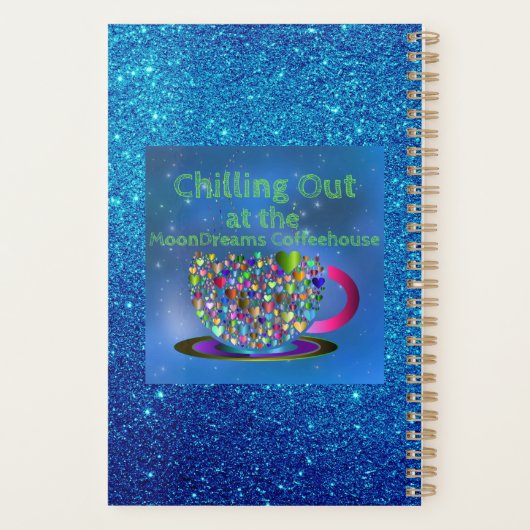 Uitkoelen in het koffiehuis MoonDreams Planner (Achterkant)
