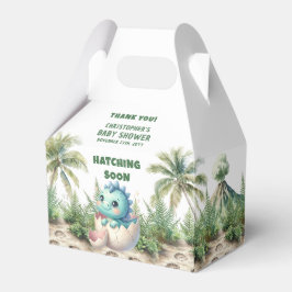 Uitkomen Binnenkort Baby Boy Dinosaur Party Favori Bedankdoosjes