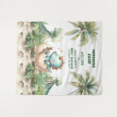 Uitkomen Binnenkort Baby shower Party Achtergrond  Wandkleed (Voorkant (horizontaal))