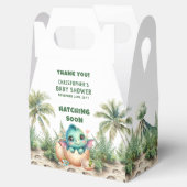 Uitkomen Binnenkort Dinosaurus Baby Party Favoriet Bedankdoosjes (Geopend)