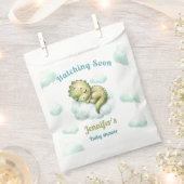 Uitkomen Binnenkort Dinosaurus Modern Baby shower Bedankzakje (Geknipt)