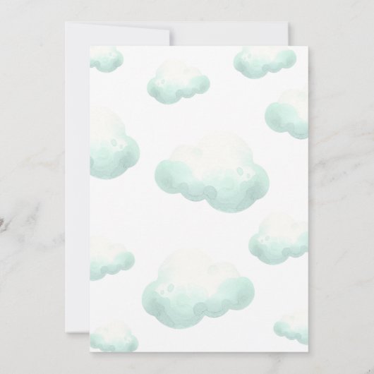 Uitkomen Binnenkort Schattige Dinosaurus Baby show Kaart (Achterkant)